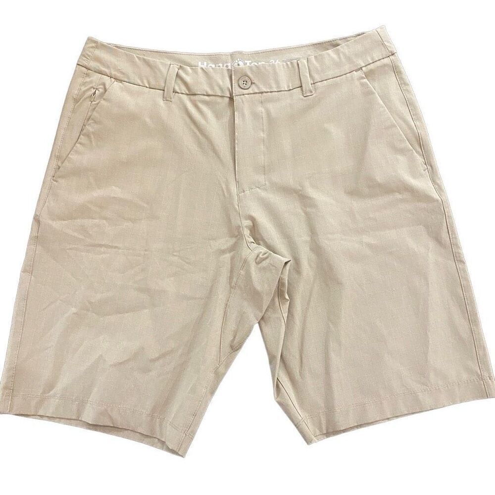 Hang Ten size 36 checked tan shorts men’s
